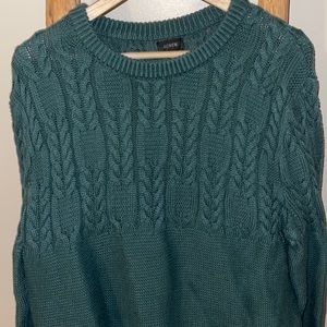 J Crew Cable Knit Fisherman’s Sweater